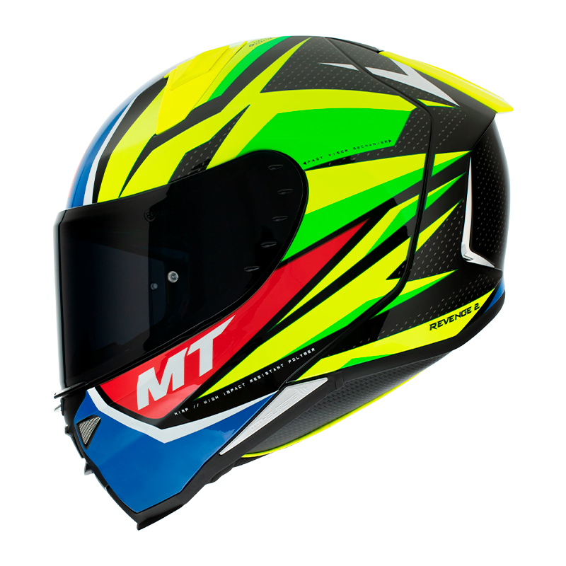 MT Helmets Integral Mc-Hjälm Revenge 2 Kley Flu