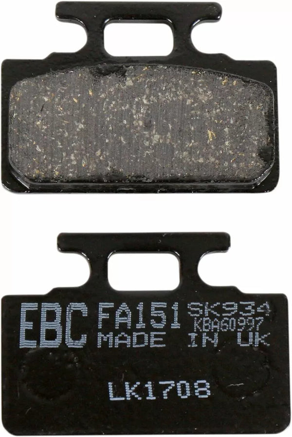 EBC BRAKE PAD FA SER ORGANIC FA151