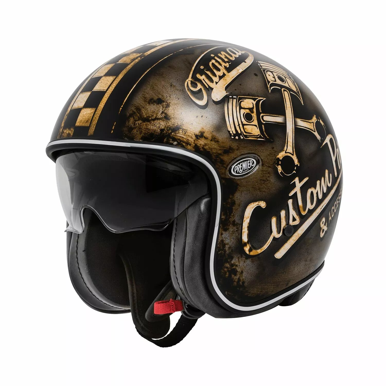 PREMIER HELMETS HELMET VINTAGE OP 9BM SM APJETVI6FIBOP9000S – Greg Moto
