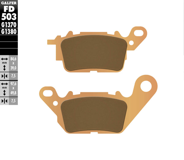 GALFER BRAKE PAD SINTERED FD503G1370
