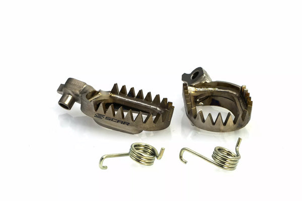 SCAR TI MUD FOOTPEGS YZF250 24- 450 S1517AM