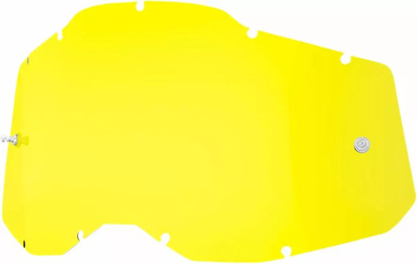100% LENS RC2/AC2/ST2 YELLOW 59077-00003