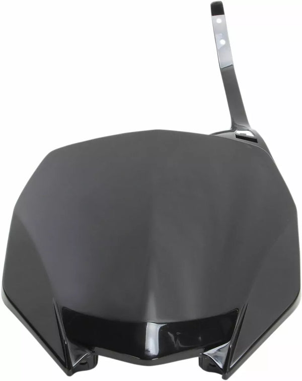 UFO PLATE# YZF250 19- 450 18- BLK YA04860#001