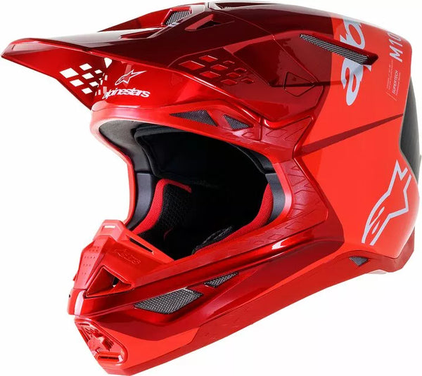 ALPINESTARS(MX) HELMET SM10 FLOOD RED L 8300923-3003-L
