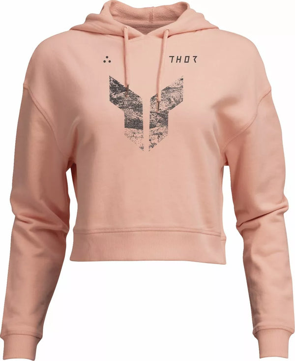 THOR HOODIE WOMEN CROP ICONIC PK LG 3051-1251