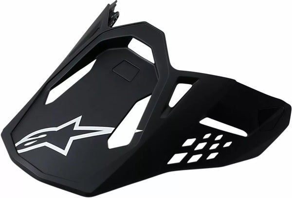 ALPINESTARS(MX) VISOR SM10/SM8 BLACK MATT 8981019-110-OS