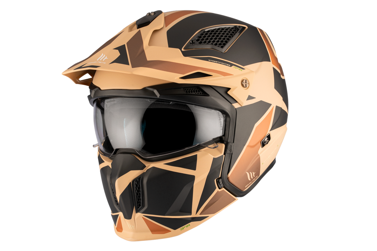 MT Helmets Öppen Mc-Hjälm Streetfighter SV S P1R B9