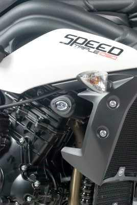 Aero Crash Protectors, front engine mount, Triumph Speed Triple 11- / Speed Triple S 16- / Speed Triple R 16- / Speed Triple RS 18-20