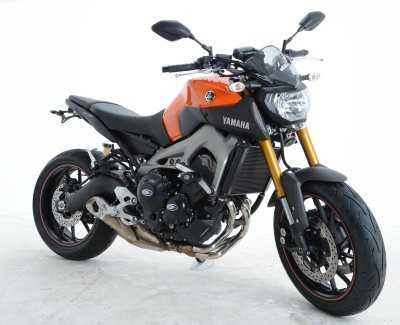 Aero Crash Protectors, (bridge type), Yamaha MT-09 / MT-09 SP 18- / MT-09 Tracer / Tracer 900 GT