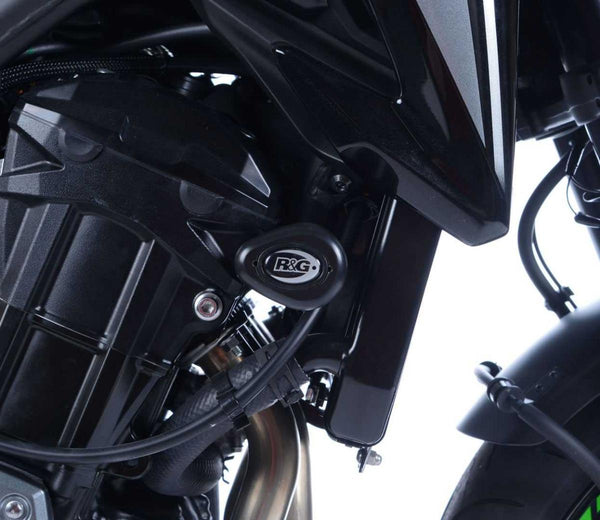 Aero Crash Protectors (white), Kawasaki Z 900
