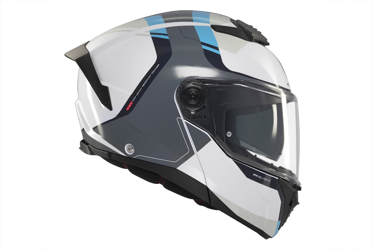 MT Helmets Öppningsbar Mc-Hjälm Atom 2 SV Emalla C17