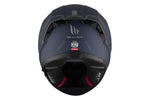 Mt Helmets Integral MC Helmet Thunder 4 Sv Matt Blue