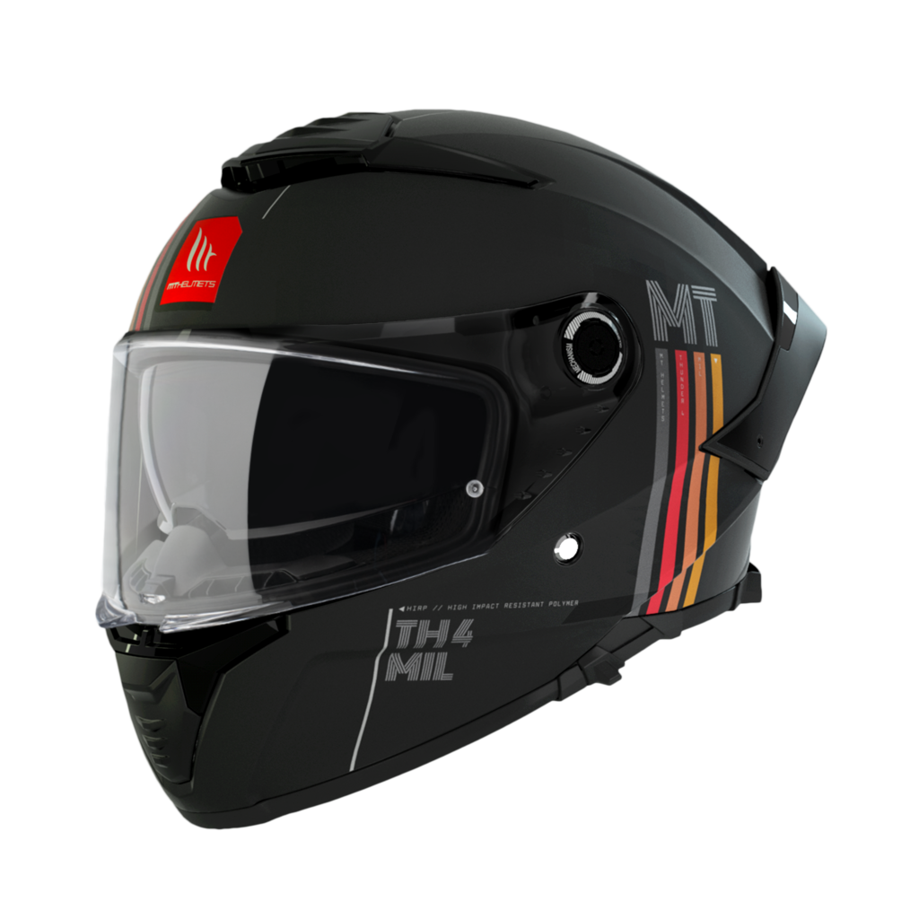 MT Helmets Integralhjälm Thunder 4 SV Mil Matt Svart