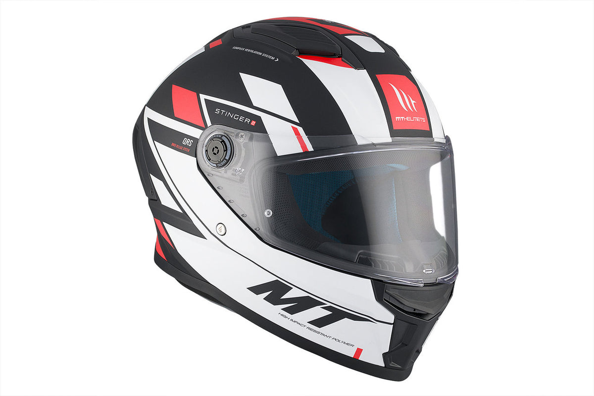 MT Helmets Integral Mc-Hjälm Stinger 2 Zivze B2