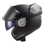 LS2 Openable MC helmet Advant Matt Black