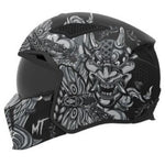 MT Helmets Öppen Mc-Hjälm Streetfighter SV S Hellish B2