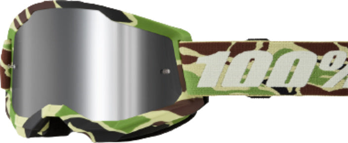 100% Goggles Strata 2 War Camo - Spegel