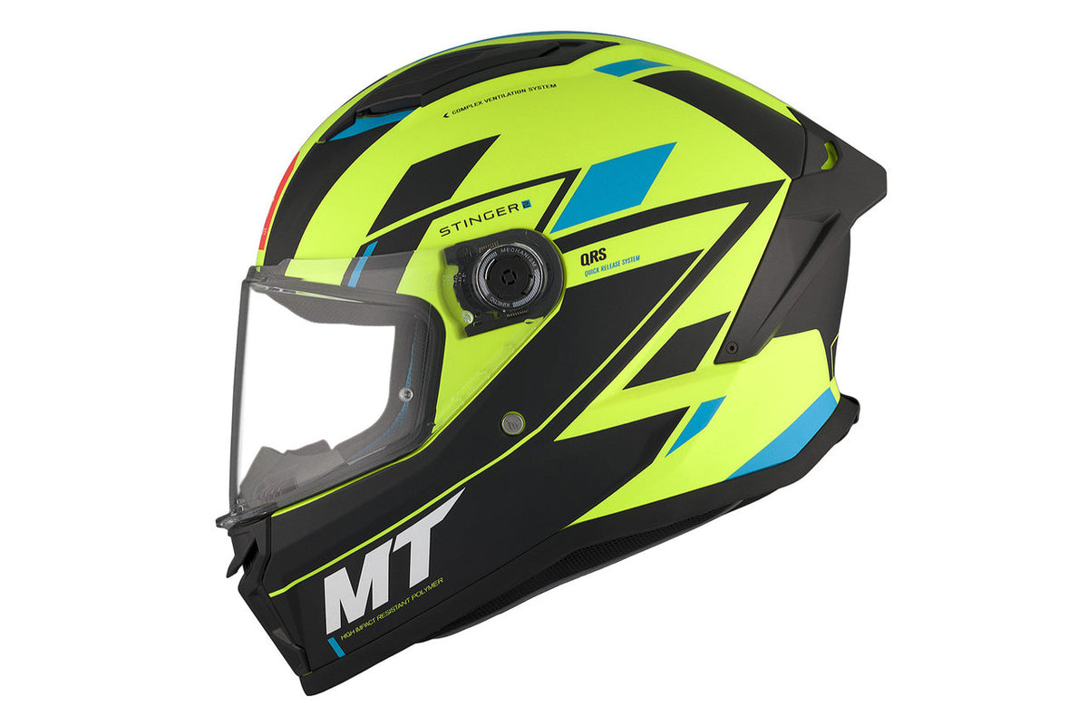 MT Helmets Integral Mc-Hjälm Stinger 2 Zivze C3