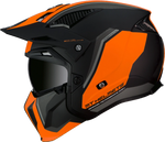 MT Helmets Öppen Mc-Hjälm Streetfighter Twin Orange