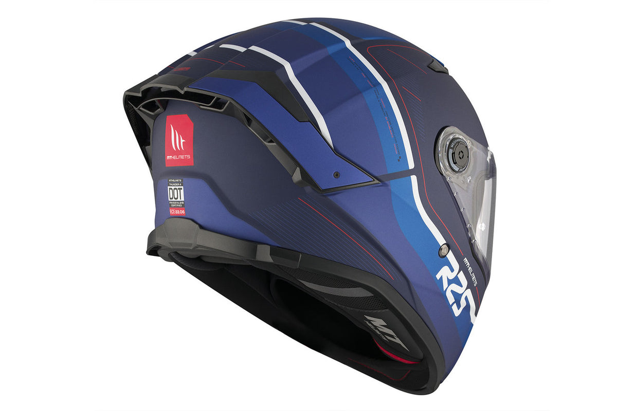 MT Helmets Integral Mc-Hjälm Thunder 4 SV R25 Röd