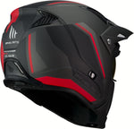 Mt Helmets Open MC Helmet Streetfighter C5 Matt Red