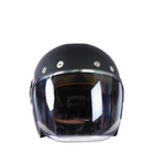 SMK Jet MC Helm Retro Black /Rot