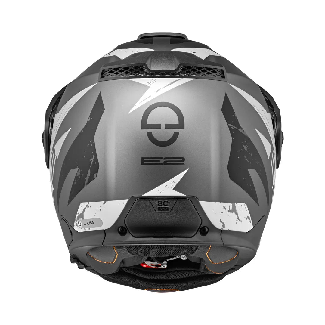 Schuberth Öppningsbar Mc-Hjälm E2 Explorer Grå