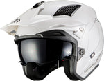 MT Helmets Öppen Mc-Hjälm District Solid A0 Vit