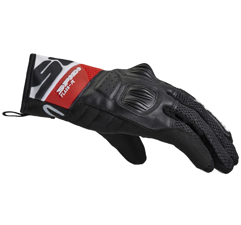 Spidi MC-Gloves Flash-R Evo Black /Red