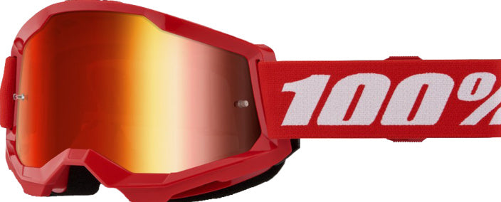 100% Goggles Strata 2 Red - Spegel