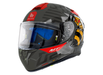 MT Helmets Integral Mc-Hjälm Targo Bee Rojo