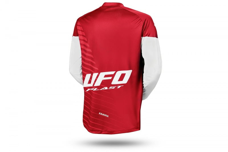 Ufo Barn Crosströja Kimura Jersey Vit /Röd