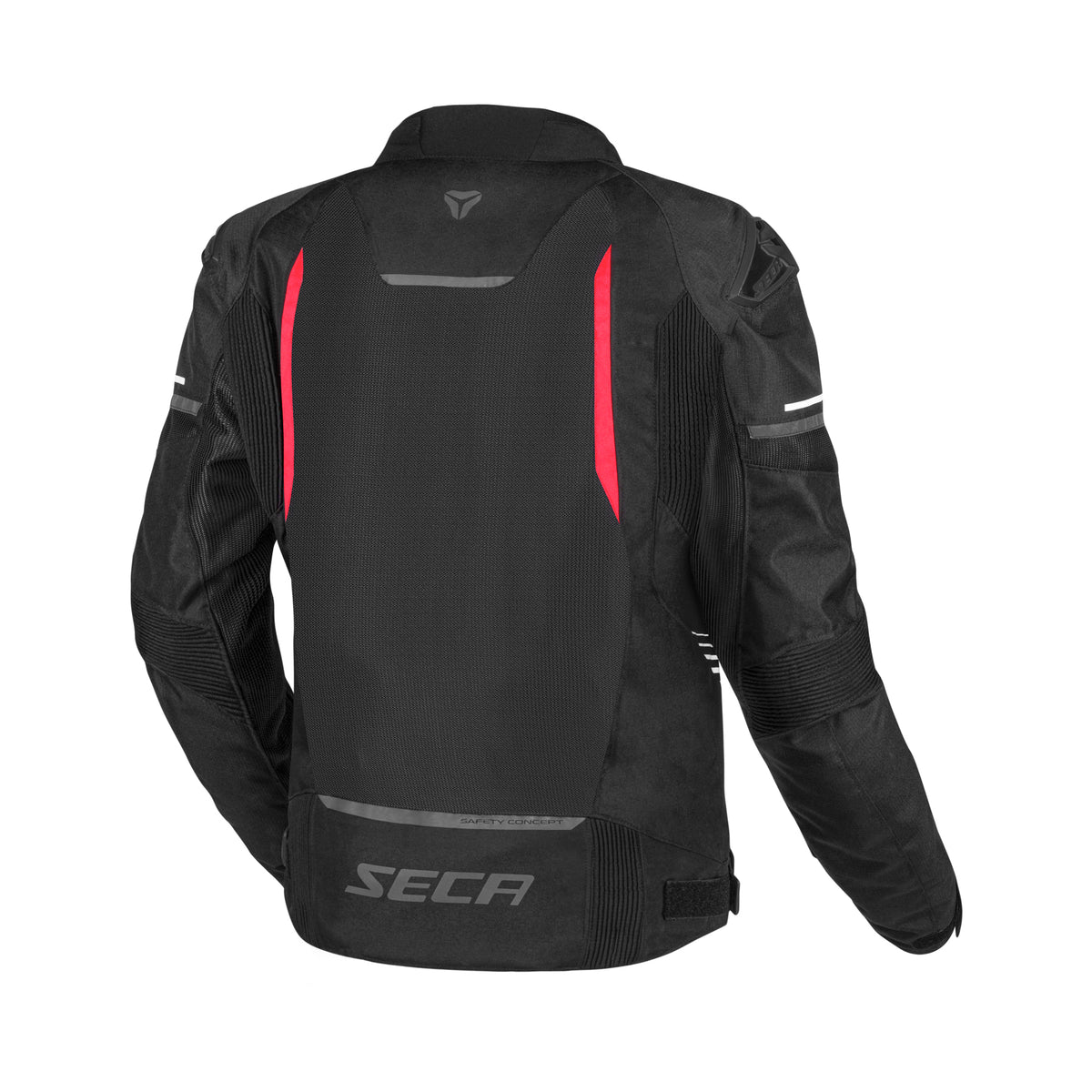 Seca Textil Mc-Jacka Aero Pro Svart /Röd