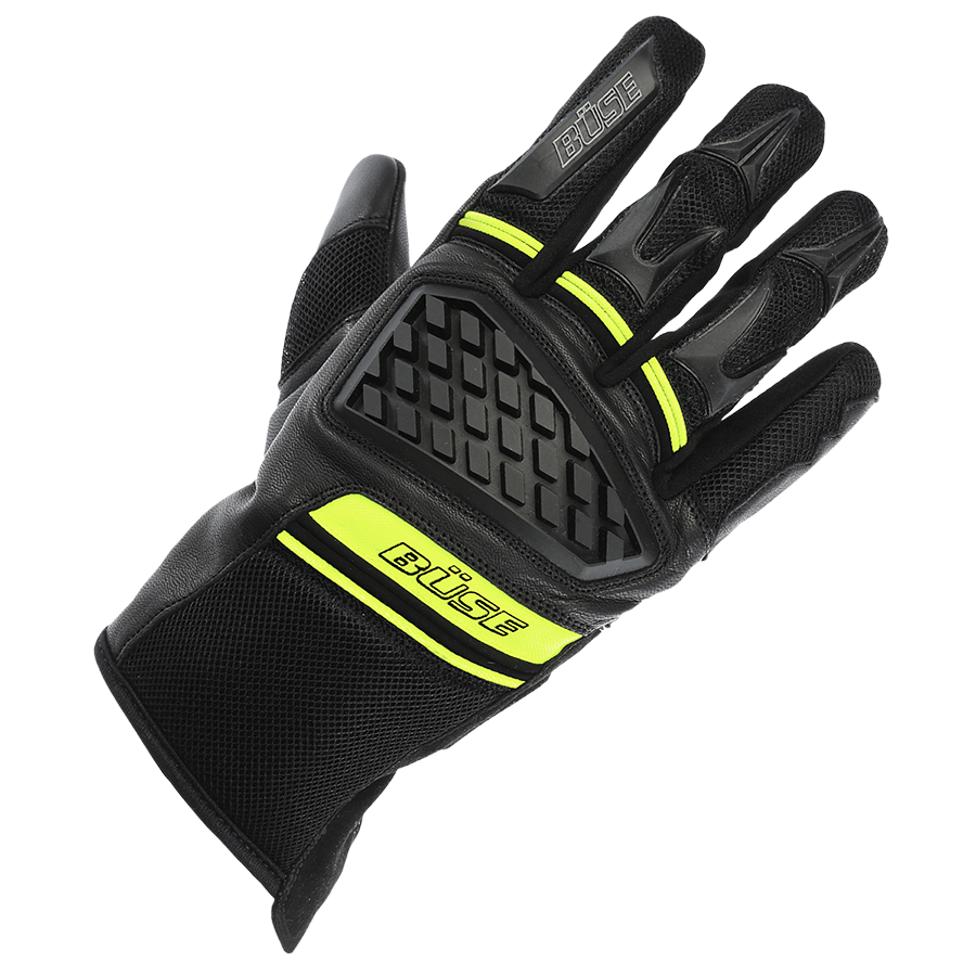 Büse MC Gloves Braga Black /Flu