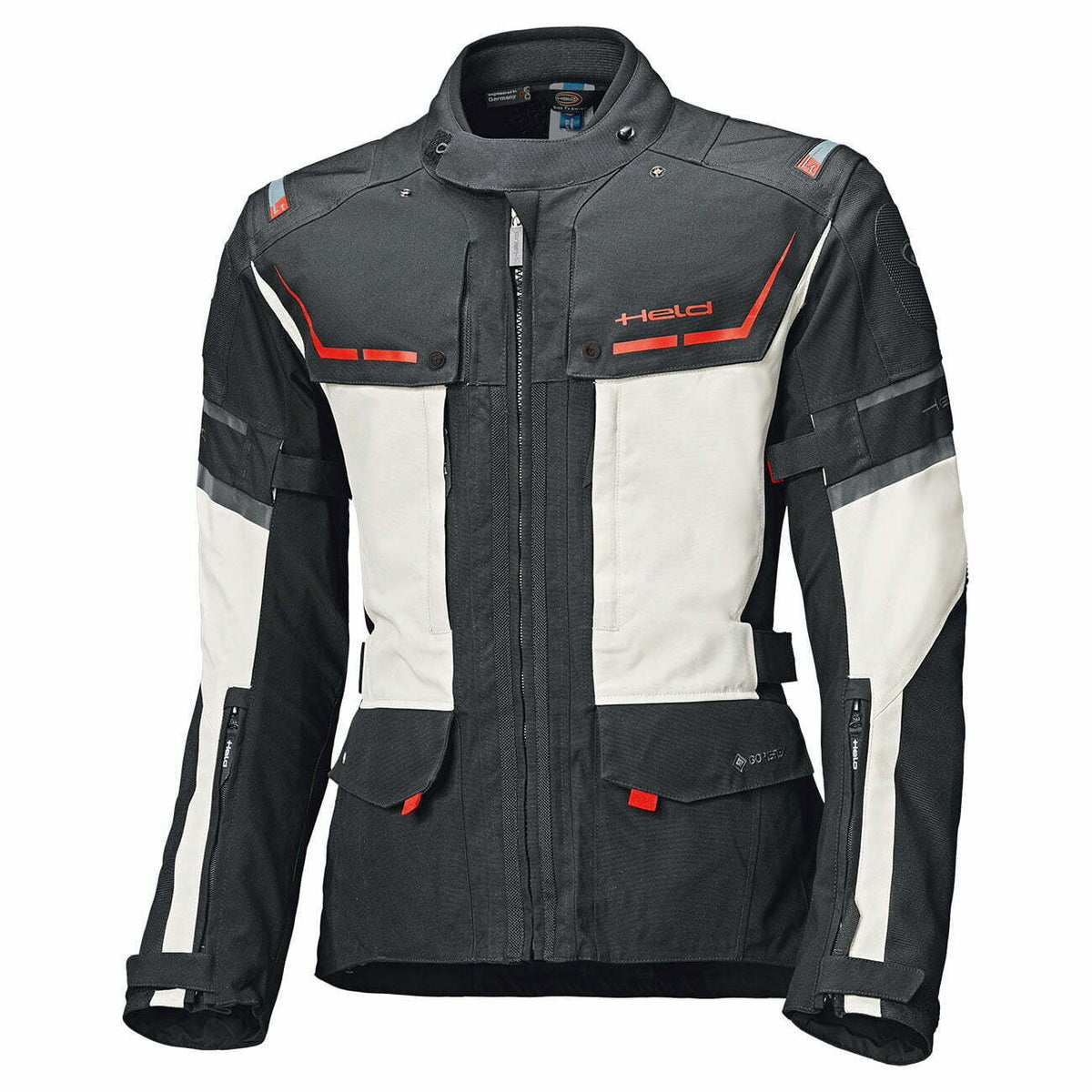 Held Gore-Tex® Textil Mc-Jacka Karakum Top Svart /Grå