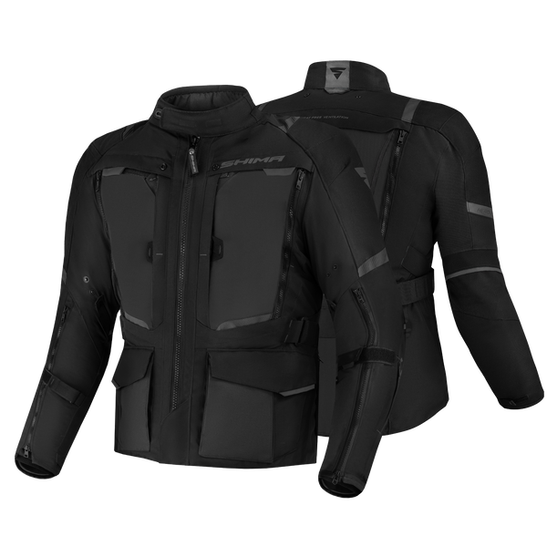 Shima Textil Mc-Jacka Hero 2.0 Svart