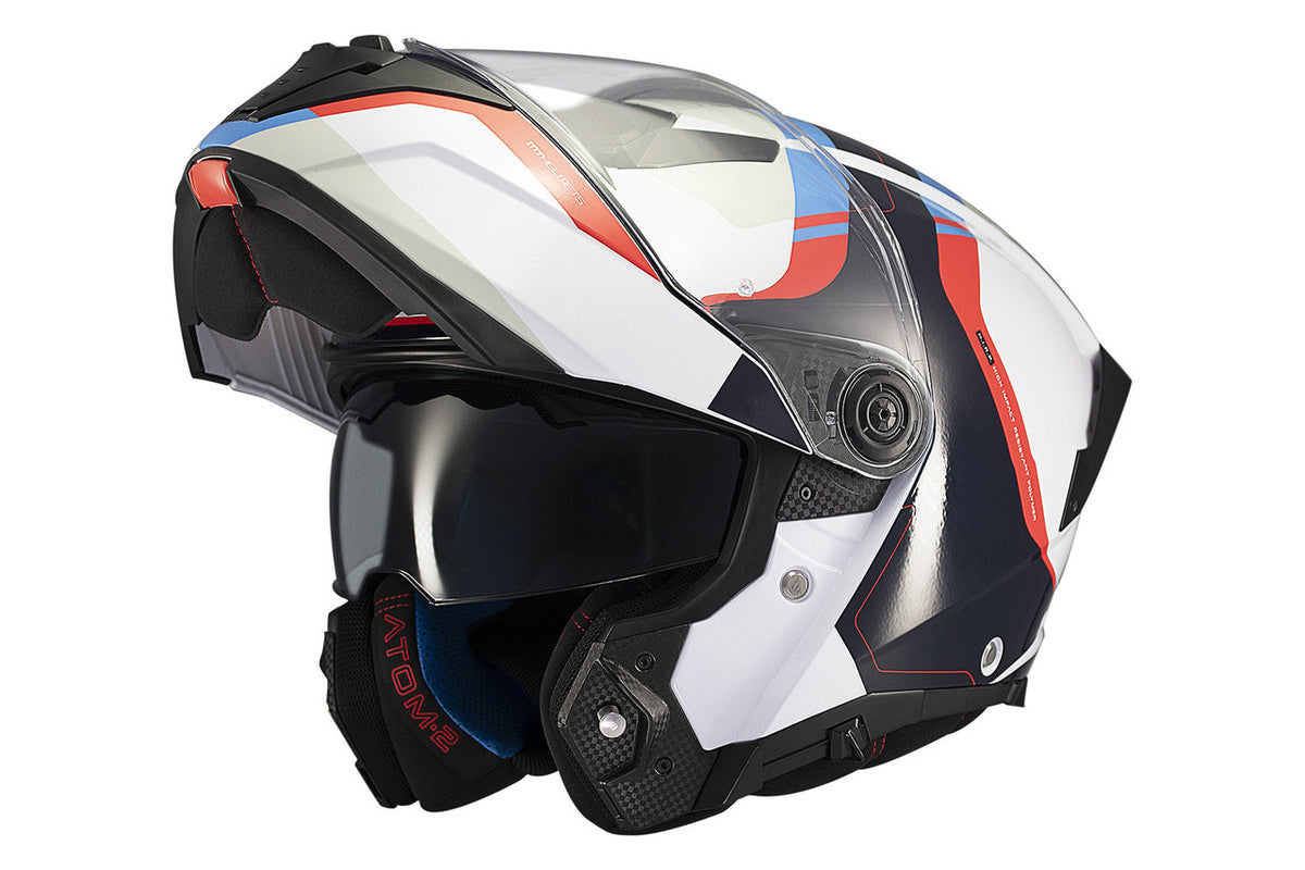 Mt Helmets Openable MC Helmet Atom 2 Sv Emalla C7