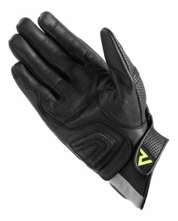 Rebelhorn MC Gloves Patrol Short Black /Gray